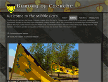 Tablet Screenshot of caerthe-sca.org